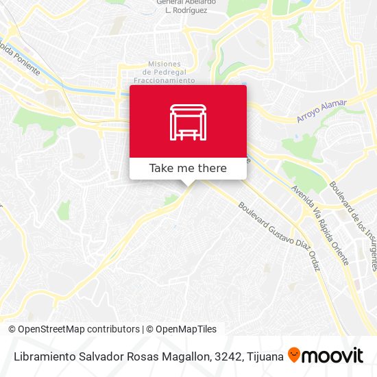 Libramiento Salvador Rosas Magallon, 3242 map