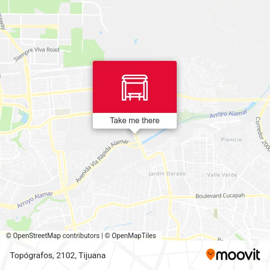 Topógrafos, 2102 map
