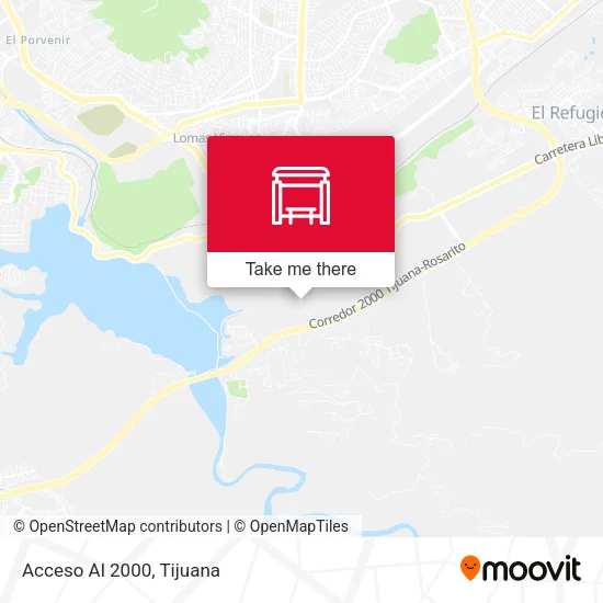 Mapa de Acceso Al 2000