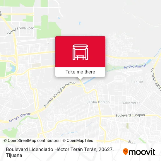 Mapa de Boulevard Licenciado Héctor Terán Terán, 20627