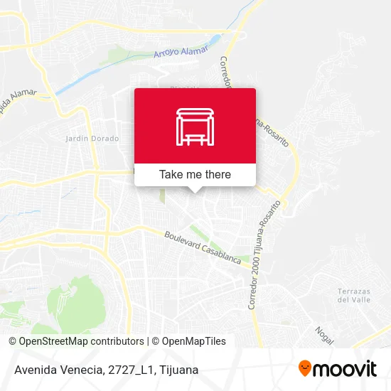 Mapa de Avenida Venecia, 2727_L1