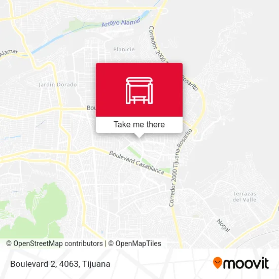 Boulevard 2, 4063 map