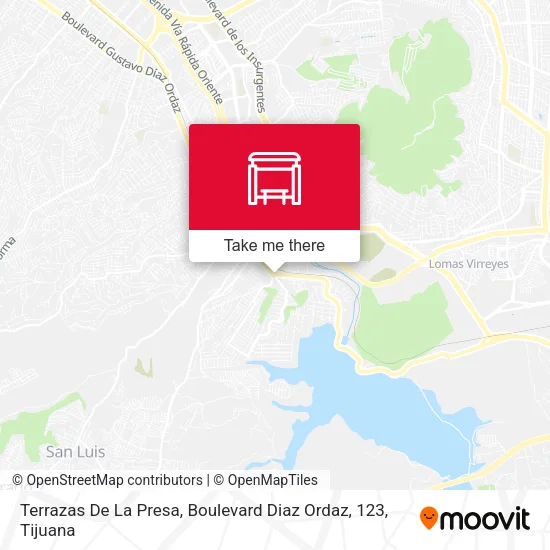 Terrazas De La Presa, Boulevard Diaz Ordaz, 123 map