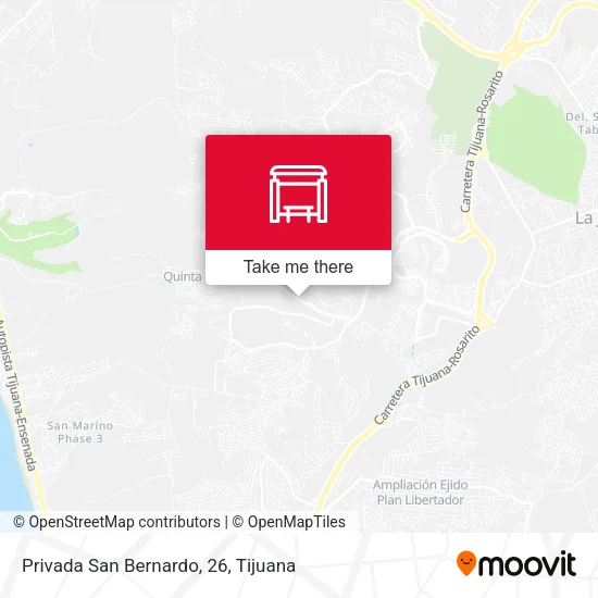 Mapa de Privada San Bernardo, 26