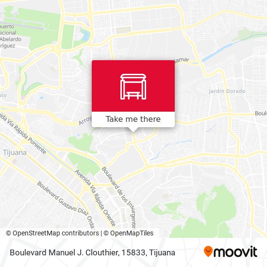 Boulevard Manuel J. Clouthier, 15833 map