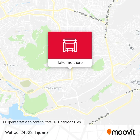 Mapa de Wahoo, 24522