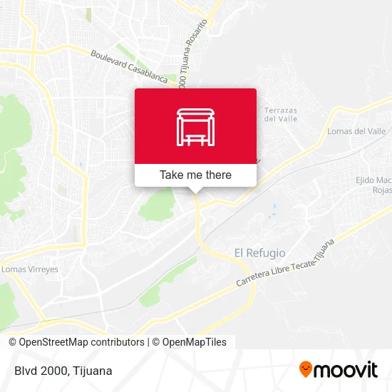 Blvd 2000 map