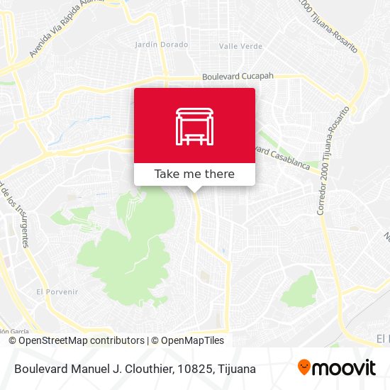 Boulevard Manuel J. Clouthier, 10825 map