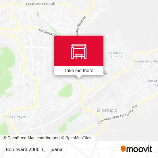 Mapa de Boulevard 2000, L