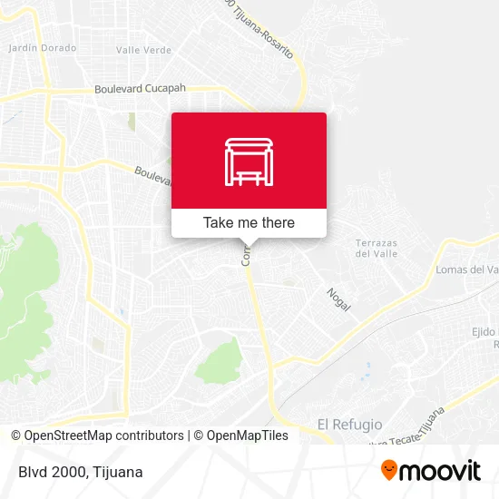 Mapa de Blvd 2000