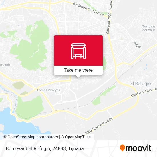 Mapa de Boulevard El Refugio, 24893