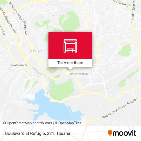 Boulevard El Refugio, 221 map