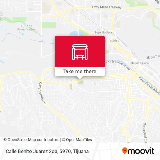 Mapa de Calle Benito Juárez 2da, 5970