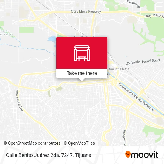 Mapa de Calle Benito Juárez 2da, 7247