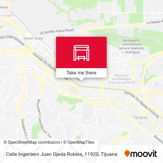 Mapa de Calle Ingeniero Juan Ojeda Robles, 11920