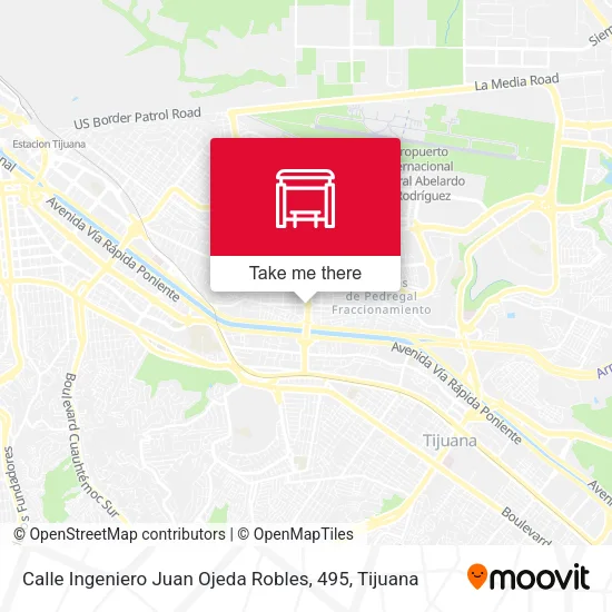 Mapa de Calle Ingeniero Juan Ojeda Robles, 495