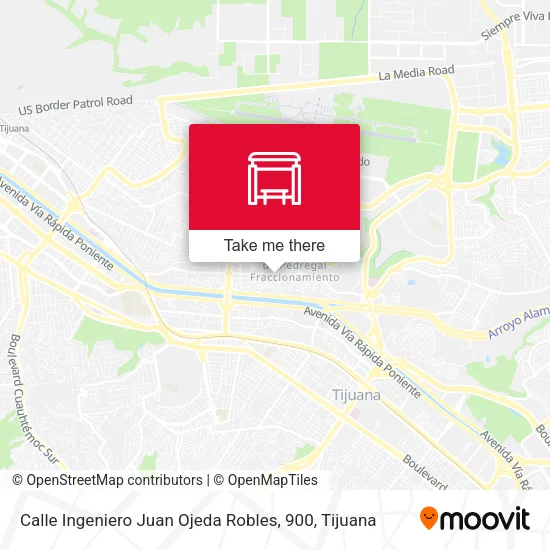 Mapa de Calle Ingeniero Juan Ojeda Robles, 900
