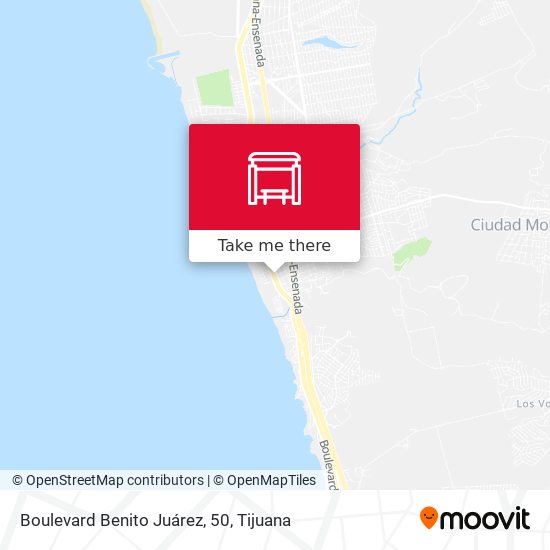 Boulevard Benito Juárez, 50 map