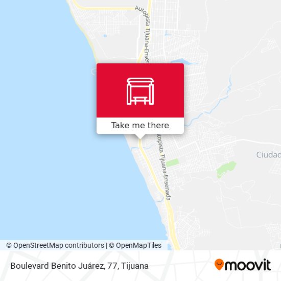 Boulevard Benito Juárez, 77 map