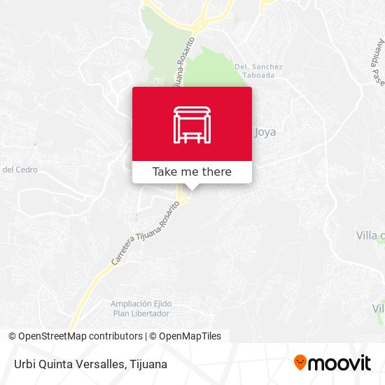 How to get to Urbi Quinta Versalles in Tijuana by Bus?