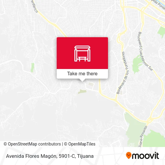 Mapa de Avenida Flores Magón, 5901-C