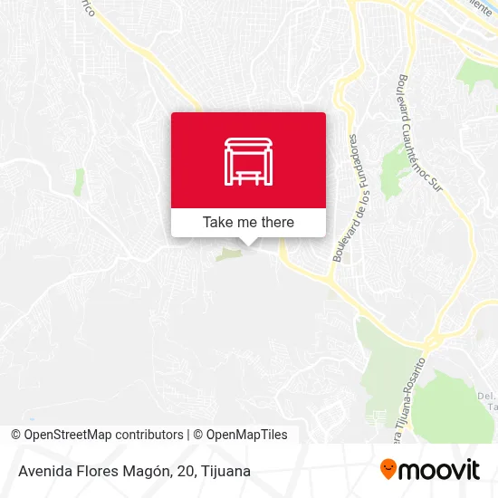 Avenida Flores Magón, 20 map