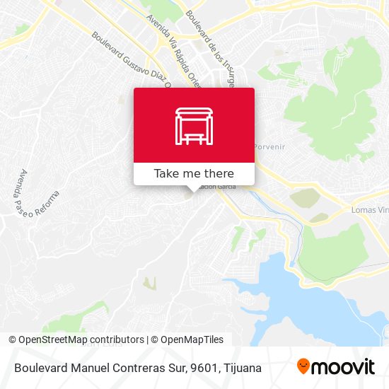 Boulevard Manuel Contreras Sur, 9601 map