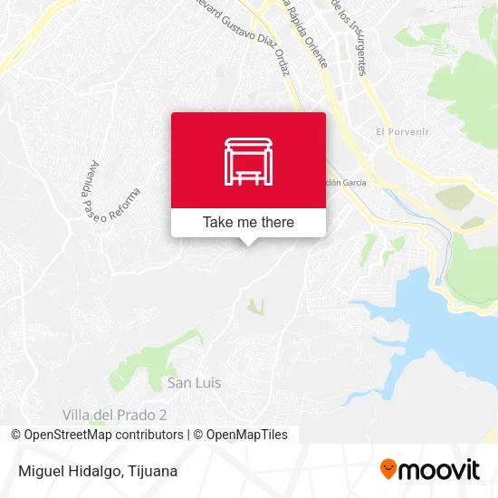 Mapa de Miguel Hidalgo