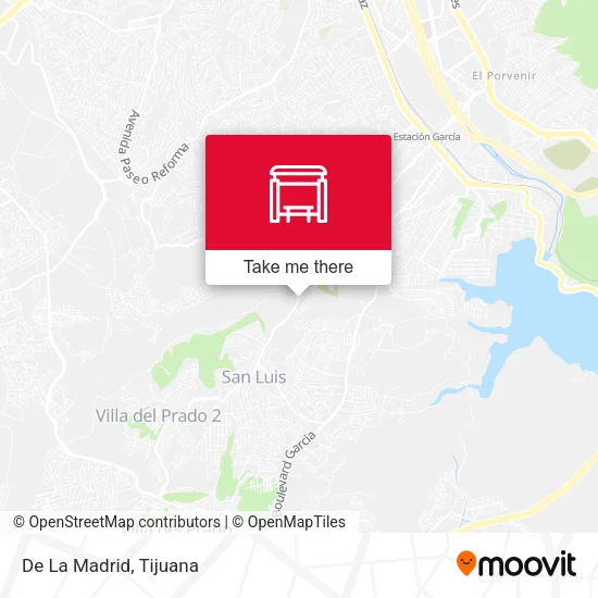 De La Madrid map