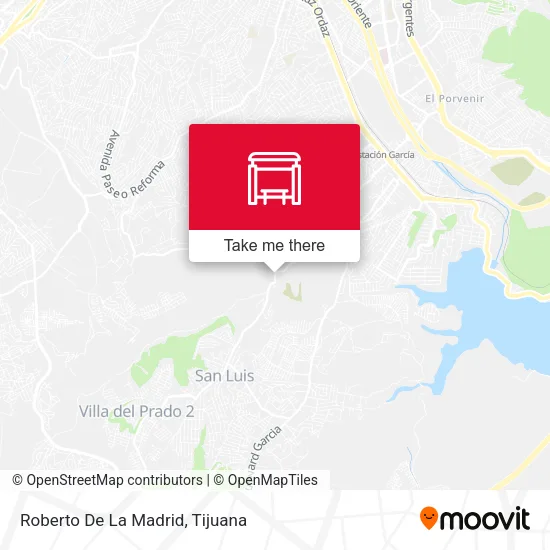 Roberto De La Madrid map