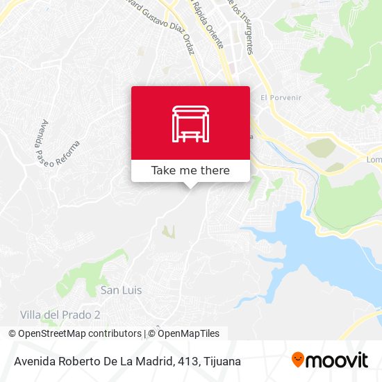 Avenida Roberto De La Madrid, 413 map