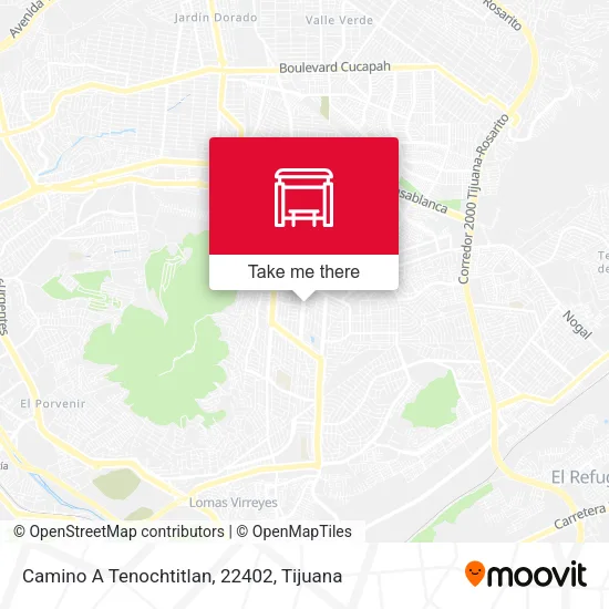 Mapa de Camino A Tenochtitlan, 22402