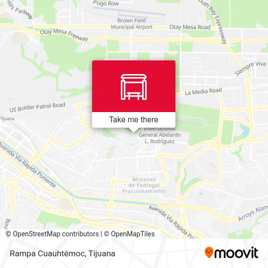 Rampa Cuauhtémoc map