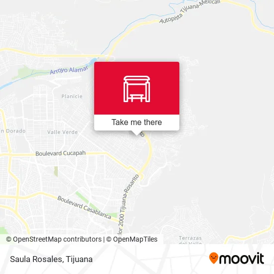 Saula Rosales map