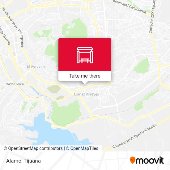 Mapa de Alamo