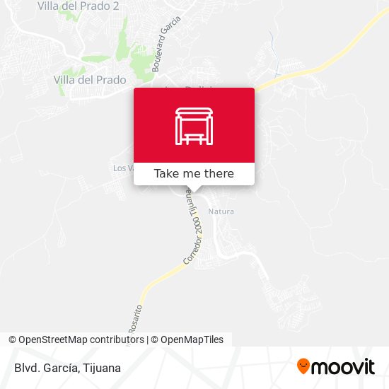 Mapa de Blvd. García