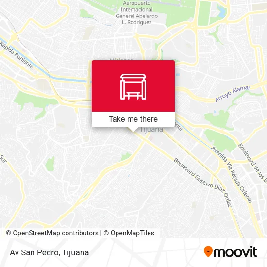 Mapa de Av San Pedro