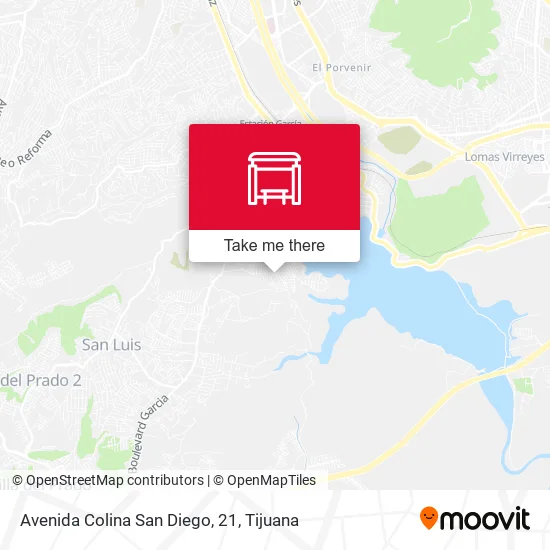 Avenida Colina San Diego, 21 map