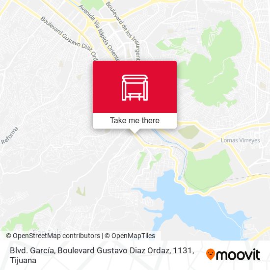 Blvd. García, Boulevard Gustavo Diaz Ordaz, 1131 map