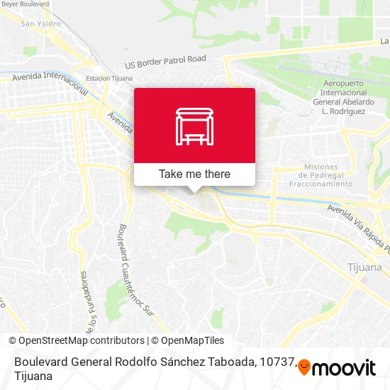 Mapa de Boulevard General Rodolfo Sánchez Taboada, 10737