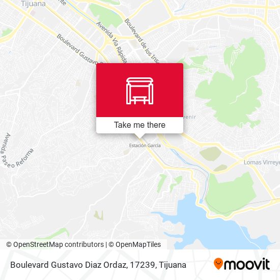 Boulevard Gustavo Diaz Ordaz, 17239 map