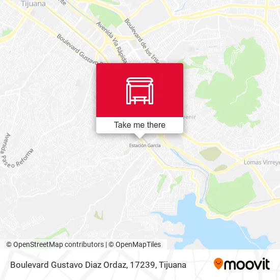 Mapa de Boulevard Gustavo Diaz Ordaz, 17239