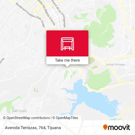 Avenida Terrazas, 764 map