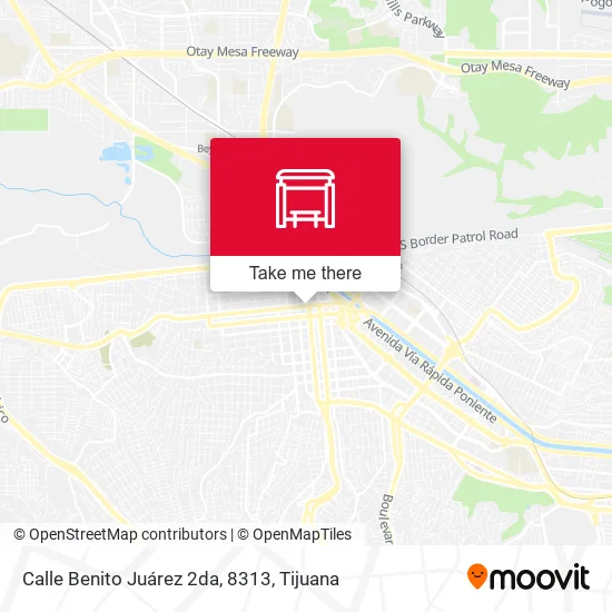 Mapa de Calle Benito Juárez 2da, 8313