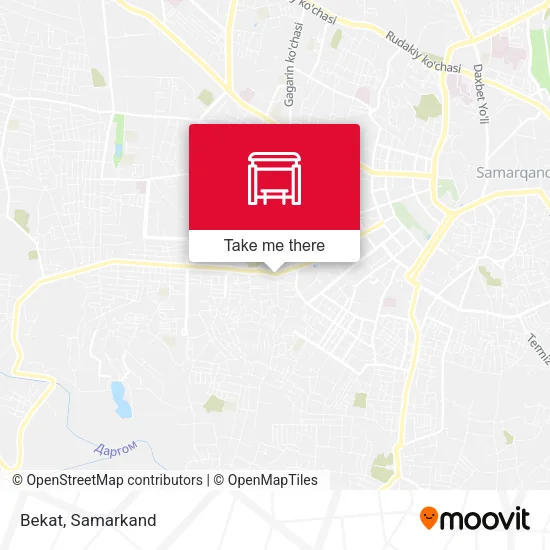 Bekat map
