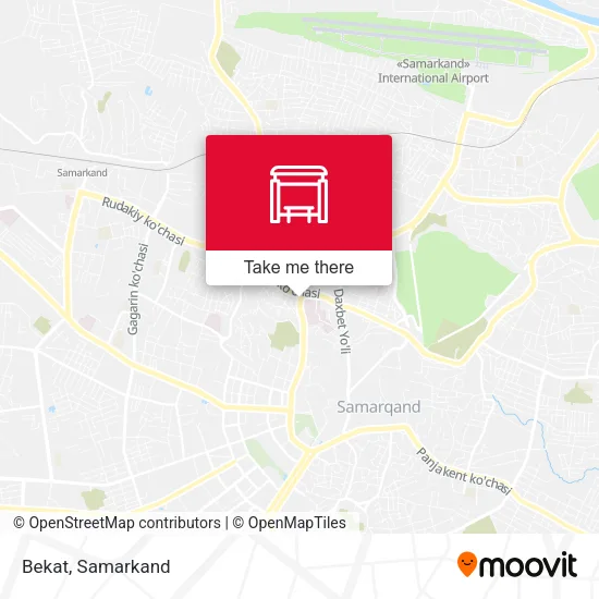 Bekat map