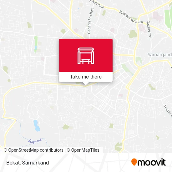 Bekat map
