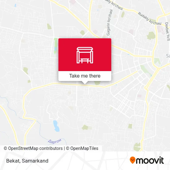 Bekat map