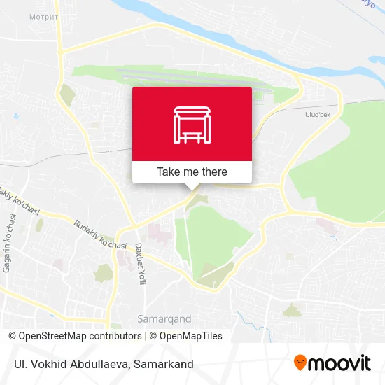 Ul. Vokhid Abdullaeva map