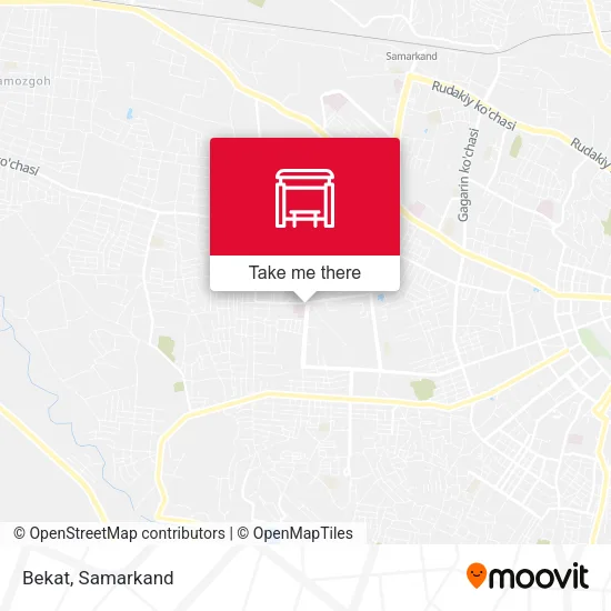 Bekat map